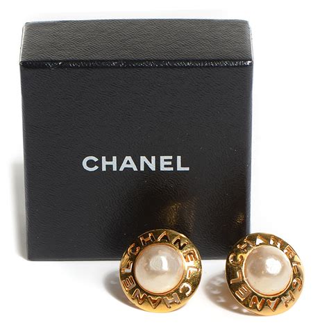 chanel clip on earrings price.